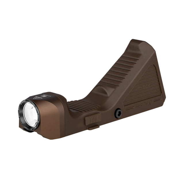 Olight Sigurd Angled Foregrip with Built-in 1450 Lumen Rechargeable Tactical Flashlight Tan FL-OL-SIGURD-TN - Olight