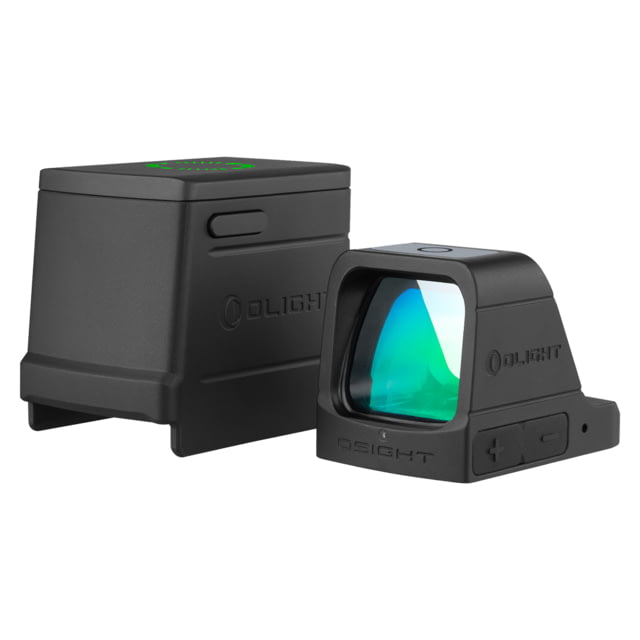 Osight 1x Reflex Red Dot Sight 3 MOA Green Dot Black