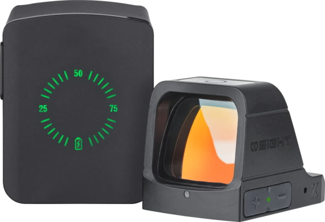 Osight X 1x21-24mm Reflex Red Dot Sight 3 MOA Dot Black OSIGHT-X