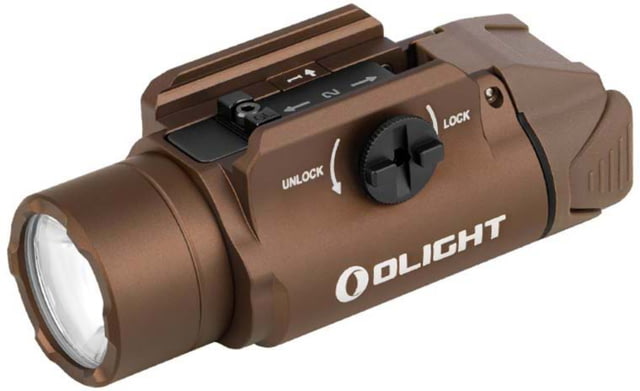 Olight Olight PL-3R Valkyrie 1500 Lumens LED Rechargeable Mountable Tactical Flashlight Tan - $99.99 at Optics Planet