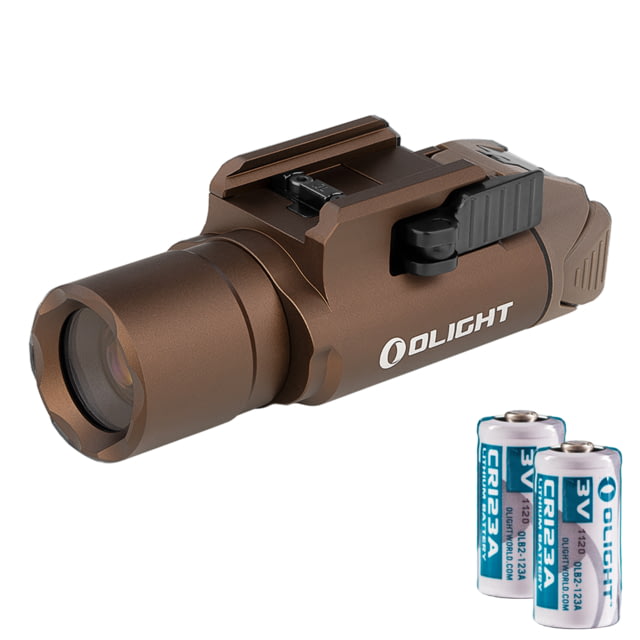 Olight Valkyrie Turbo LEP Tactical LED Flashlight White 250 Lumens Tan FL-OL-VALKYRIETURBO-TN - Olight