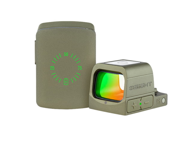 Olightstore Usa Inc Osight S Olive Drab Green 1x2 MOA Red Dot/32 MOA Circle Reticle - Olight