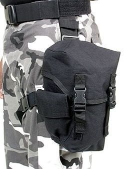 BlackHawk Omega Elite Gas Mask Pouch Black - Blackhawk