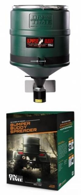 On Time Wildlife Feeders Bumper Buddy Atv Spreader Black