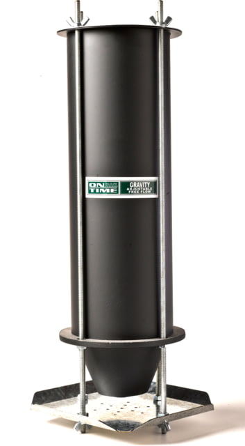 On Time Wildlife Feeders Gravity Kit Only Black - On Time Wildlife Feeders