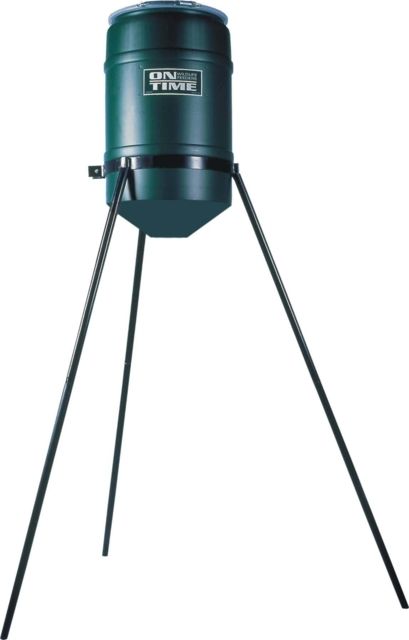 On Time Wildlife Feeders Tripod Only 200 Lb Green - On Time Wildlife Feeders