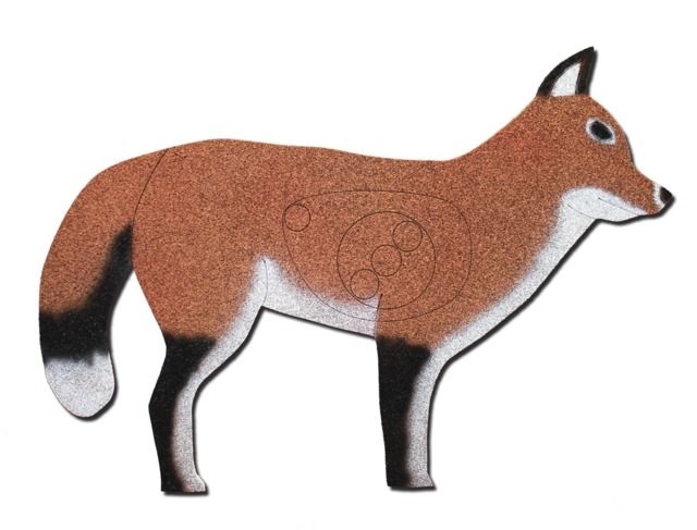 Oncore Targets Fox Self-Healing Archery Target Brown/White/Black Medium