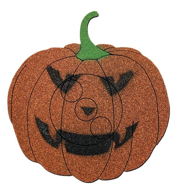 Oncore Targets Jack-O-Lantern Self-Healing Archery Target Orange/Black Small