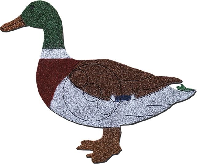 Oncore Targets Mallard Self-Healing Archery Target Green/White/Red/Brown Small