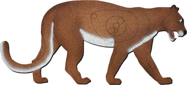 Oncore Targets Mountain Lion Self-Healing Archery Target Brown/White Medium