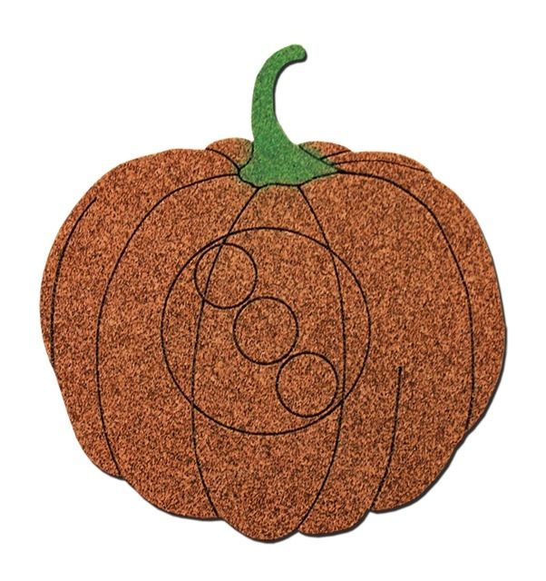 Oncore Targets Pumpkin Self-Healing Archery Target Orange Small