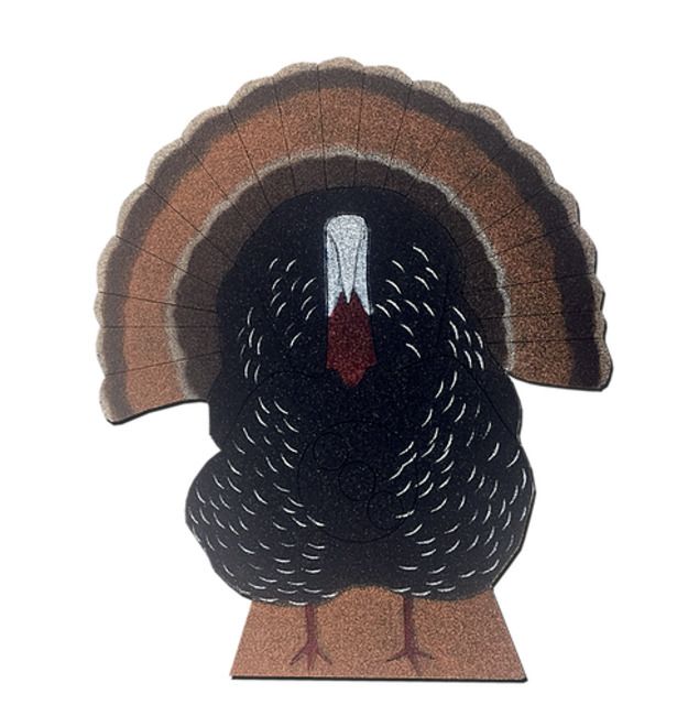 Oncore Targets Struttin Turkey Self-Healing Archery Target Black/Brown/Red/Blue/White Medium