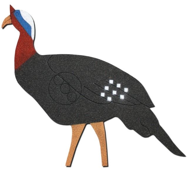 Oncore Targets Turkey Self-Healing Archery Target Black/Brown/Red/Blue/White Medium