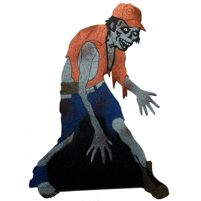 Oncore Targets Zombie Self-Healing Archery Target Strong Gray/Blue/Brown/White Medium