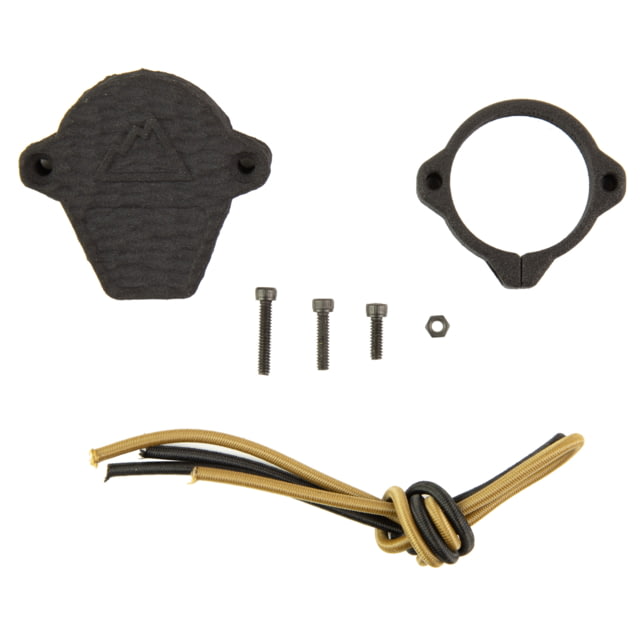 One Hundred Concepts Ruggedized LightCap Light Cover Fits Modlite OKW/PLH or Similar Matte Finish Black Medium Includes ShockCollar