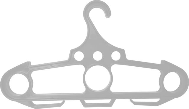 Ontario Knife Jericho Tool Bear Back Hanger Polypropylene White