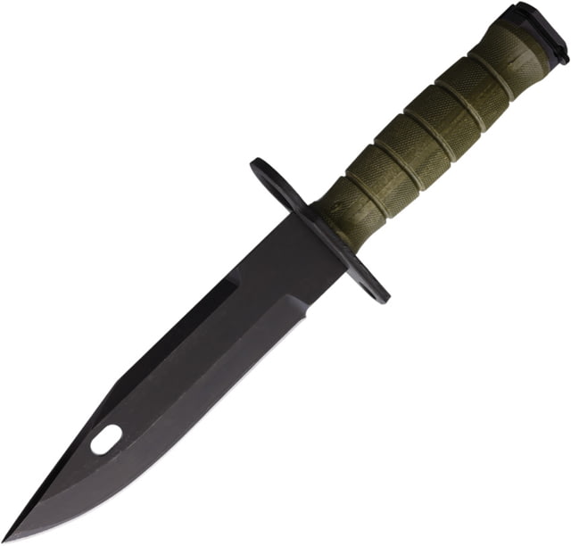 Ontario Knife M-9 Combat Knife Green No Saw ON6221 - Ontario Knife