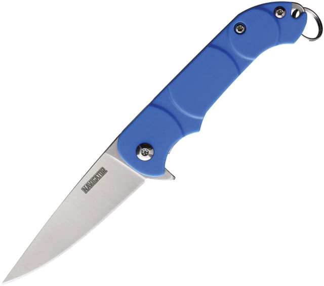 Ontario Knife OKC Navigator Folding Knife 3in Closed 2.13in Satin Stainless Blade Blue Synthetic Handle - Ontario Knife