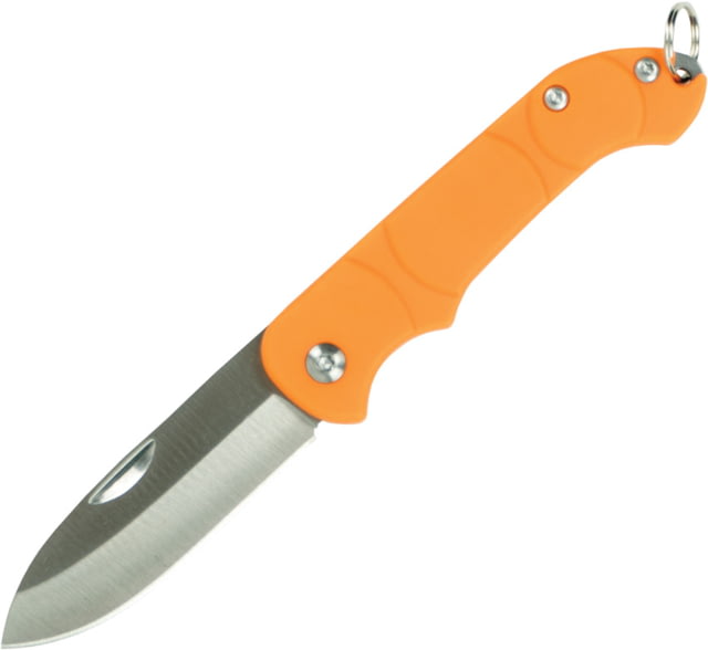 Ontario Knife OKC Traveler Knife 2.13" satin finish stainless blade Orange synthetic handle - Ontario Knife