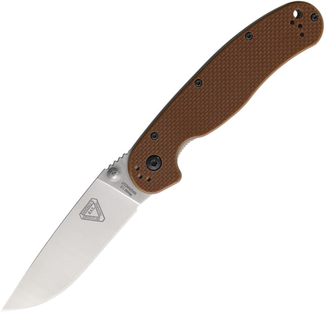 Ontario Knife RAT 1.5 Linerlock Mag Brn G10 - Ontario Knife