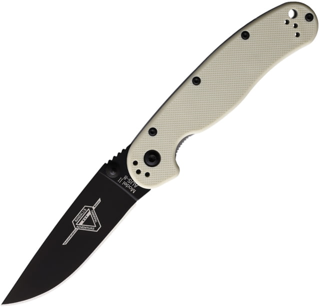 Ontario Knife RAT II Linerlock Bone Nylon ON - Ontario Knife