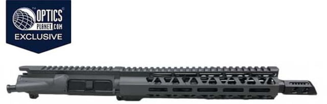 OP Exclusive Moriarti AR-15 Upper Receiver 300 Blackout 10.5in Pistol Medium M-LOK 1-7 Twist 5/8x24 Thread Diamond Cut Free-Float Handguard Slanted - Moriarti