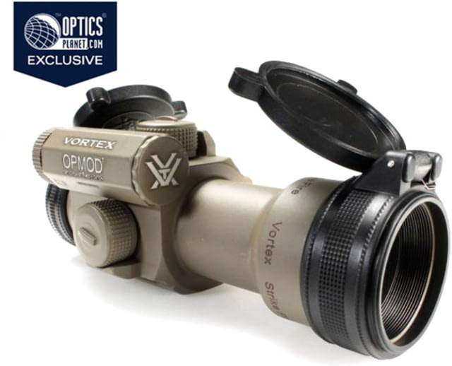 EDEMO OP Exclusive - Vortex OPMOD StrikeFire II Red Dot with Cantilever AR-15 Mount 1x30mm 4MOA Red/Green Dot RIF-VT-SF-OP-1 EDEMO17 Used Condition - Opmod