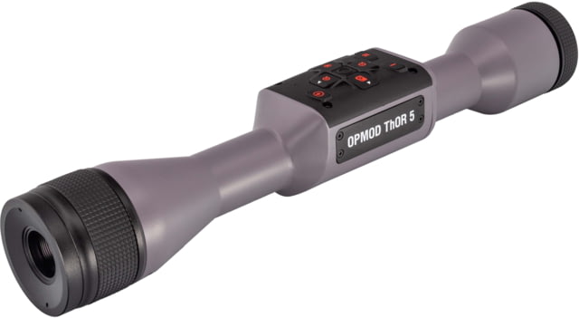 ATN OPMOD ThOR 5 2-16x Smart HD Thermal Rifle Scope 640x480 Resolution 12 Micron w/ High Quality Quick Detach Mount Wolf Grey - Opmod