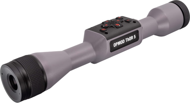 ATN OPMOD ThOR 5 3-12x Smart HD Thermal Rifle Scope 320x240 Resolution 12 Micron w/ High Quality Quick Detach Mount Wolf Grey - Opmod
