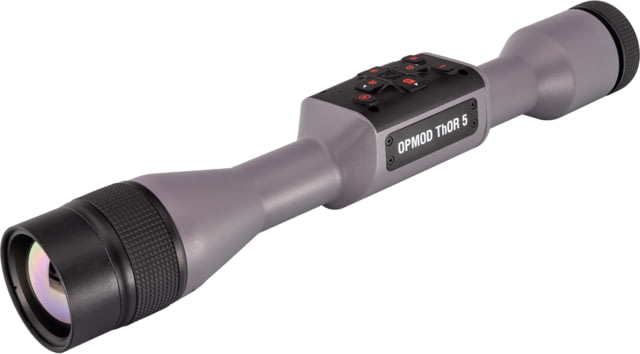ATN OPMOD ThOR 5 4-32x Smart HD Thermal Rifle Scope 640x480 Resolution 12 Micron w/ High Quality Quick Detach Mount Wolf Grey - ATN