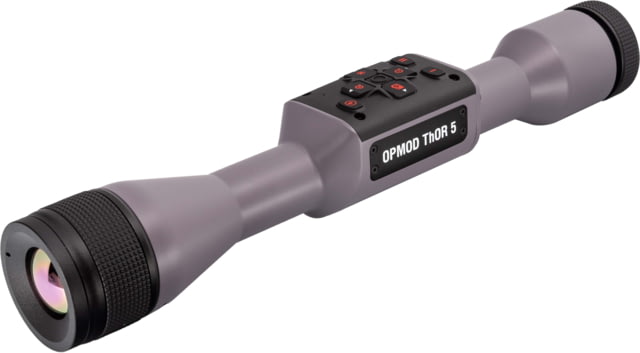 ATN OPMOD ThOR 5 5-20x Smart HD Thermal Rifle Scope 320x240 Resolution 12 Micron w/ High Quality Quick Detach Mount Wolf Grey - ATN