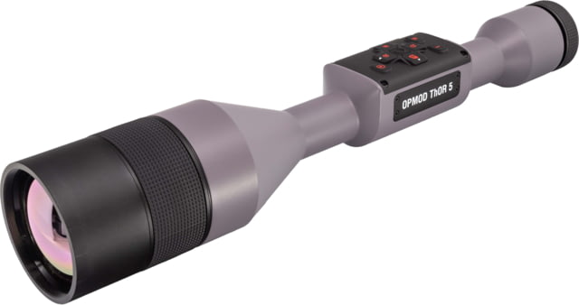 ATN OPMOD ThOR 5 5-40x Smart HD Thermal Rifle Scope 640x480 Resolution 12 Micron w/ High Quality Quick Detach Mount Wolf Grey - Opmod