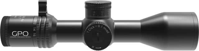 German Precision Optics OPMOD CENTURI SuperCompact 4-16x44mm 30mm Tube Rifle Scope FFP Mil-base PLRi Reticle Black RCX450 OP - Opmod