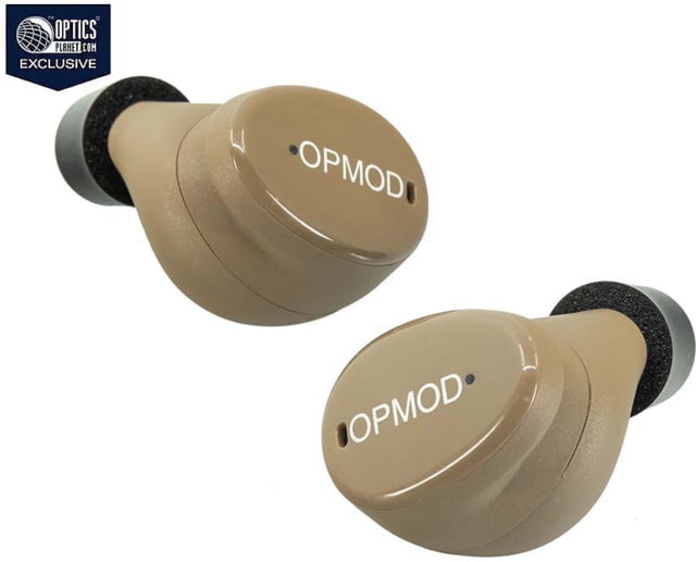 ISOtunes Sport OPMOD CALIBER True Wireless Tactical Earbuds With Bluetooth 25 NRR FDE Universal - Opmod