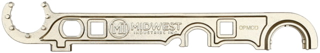 USED Midwest Industries OPMOD Professional Armorer's Wrench Nickel Plated Silver MI-ARAW-NICKEL - Opmod