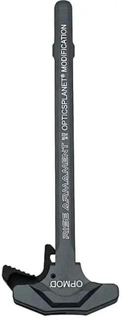 RISE Armament OPMOD RA-212 Extended Latch Charging Handle Grey - RISE Armament