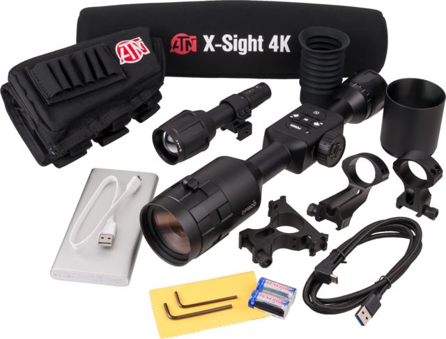 DEMO ATN OPMOD X-Sight 4K Pro 3-14x Smart Ultra HD Day/Night Hunting Rifle Scope Black - Opmod