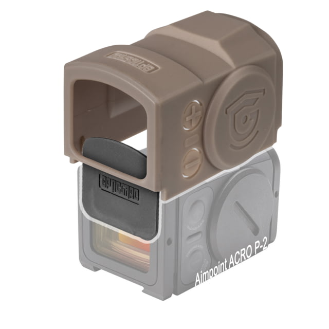 OpticGard Aimpoint Acro P-2 Scope Cover FDE One Size - Opticgard