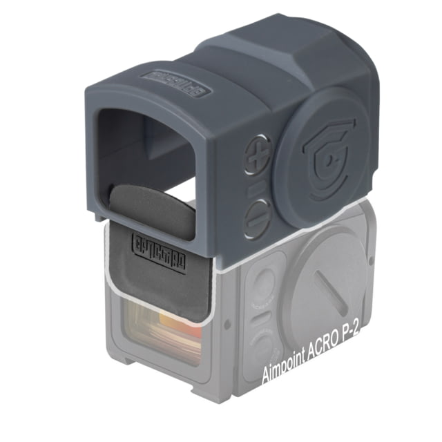 OpticGard Aimpoint Acro P-2 Red Dot Sight Cover Gunmetal Gray One Size - Opticgard