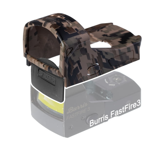 OpticGard Burris Fastfire 3 Red Dot Sight Cover FDE Camo One Size - Opticgard