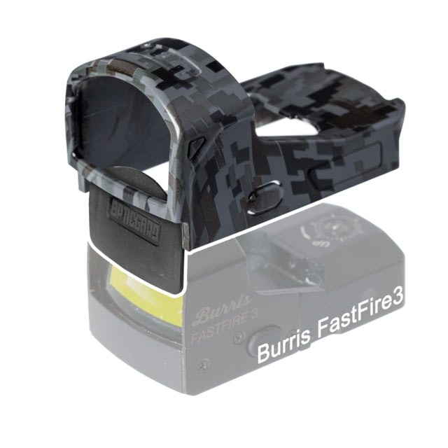 OpticGard Burris Fastfire 3 Red Dot Sight Cover Gunmetal Gray Camo One Size - Opticgard