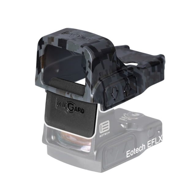 OpticGard Eotech Eflx Red Dot Sight Cover Gunmetal Gray Camo One Size - Opticgard