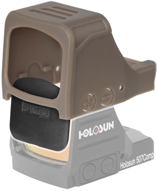 OpticGard Scope Cover for Holosun 507 COMP, FDE , OGH507COMP09 by USA Opticgard Red Dot Sight Accessories