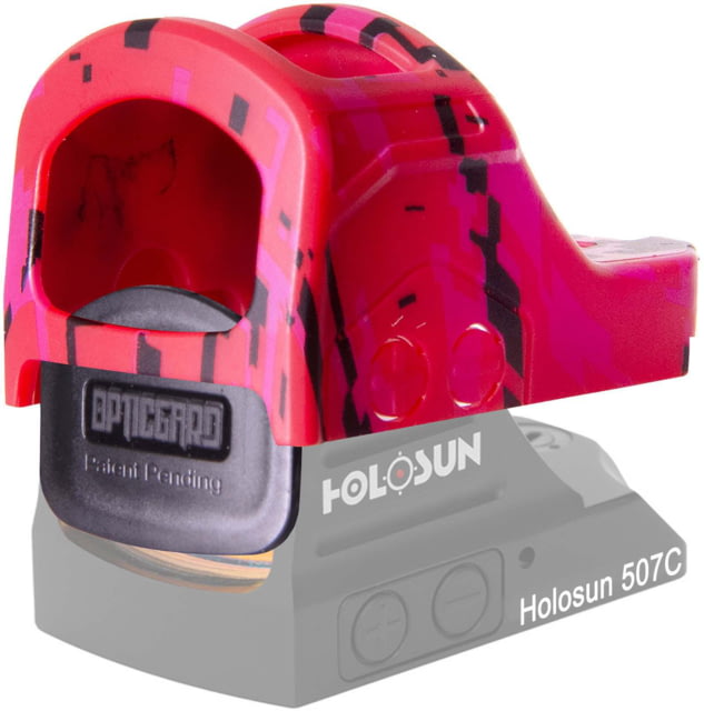 OpticGard Scope Cover for Holosun 507C-X2/407C-X2 Passion Red Camo - Opticgard