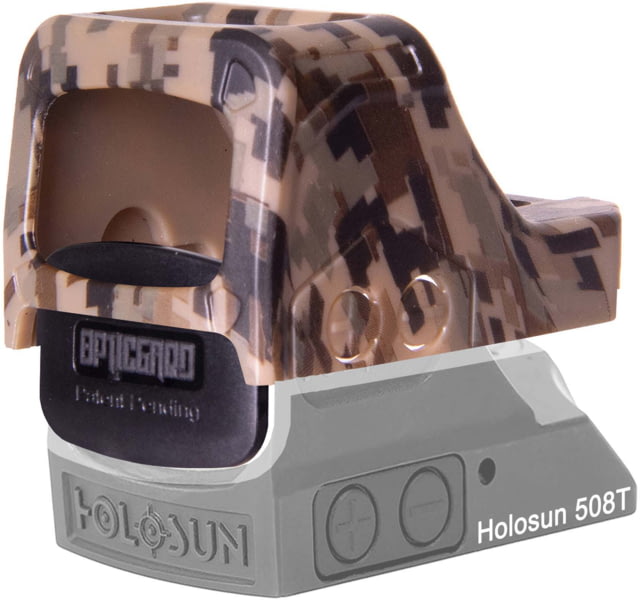 OpticGard Scope Cover for Holosun 508T FDE Camo - Opticgard