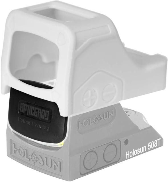 OpticGard Scope Cover for Holosun 508T White - Opticgard