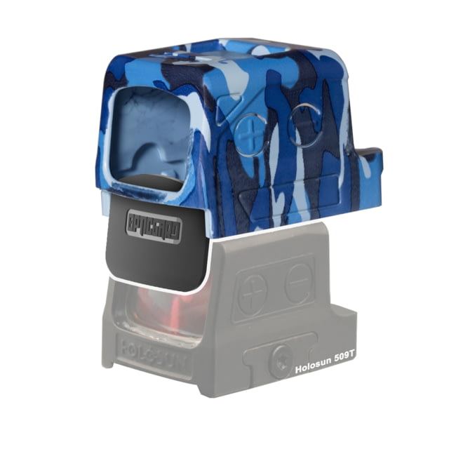 OpticGard Holosun 509T-X2 Red Dot Sight Cover Navy Blue Camo One Size - Opticgard
