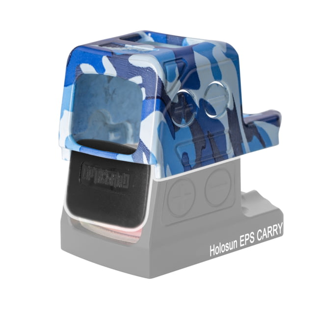 OpticGard Holosun EPS Carry Red Dot Sight Cover Navy Blue Camo One Size - Opticgard