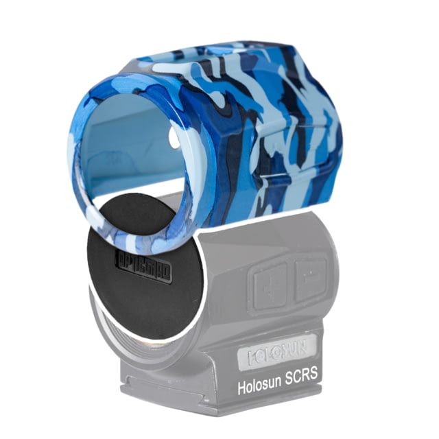 OpticGard Holosun SCRS Red Dot Sight Cover Navy Blue Camo One Size - Opticgard