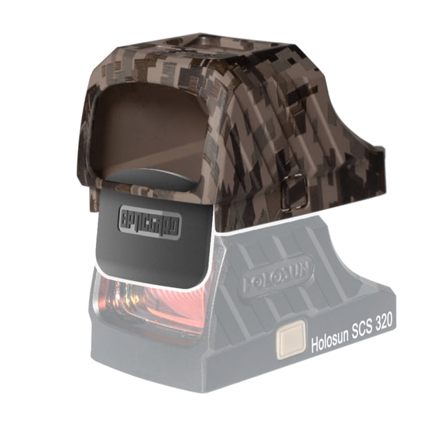 OpticGard Holosun SCS 320 Red Dot Sight Cover FDE Camo One Size